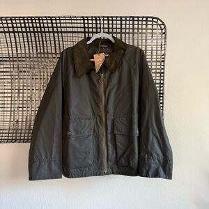 Barbour Croxdale Waxed Cotton Jacket